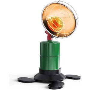 Portable Propane Heater, 12000 BTU Portable Camping Heater Outdoor with Electric